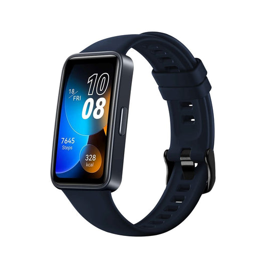 Fixed Silicone rem til Huawei Band 10 / 9 / 8, Blå