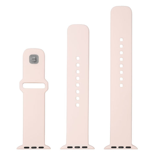Fixed Silicone Sporty rem til Apple Watch 42mm / 41mm / 40mm / 38mm serien, Pink
