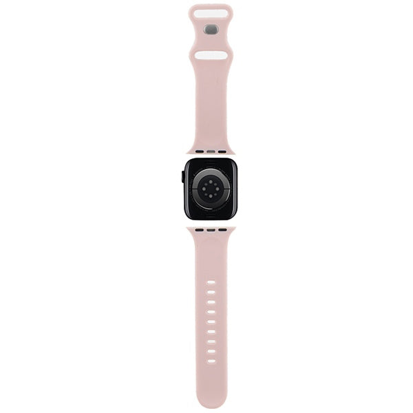 Hello Kitty Silikone Tags Graffiti rem til Apple Watch 42mm / 41mm / 40mm / 38mm serien, Pink