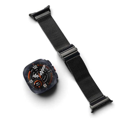 Ringke Metal One Mesh-rem til Samsung Galaxy Watch Ultra2, sort