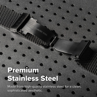 Ringke Metal One Mesh-rem til Samsung Galaxy Watch Ultra2, sort