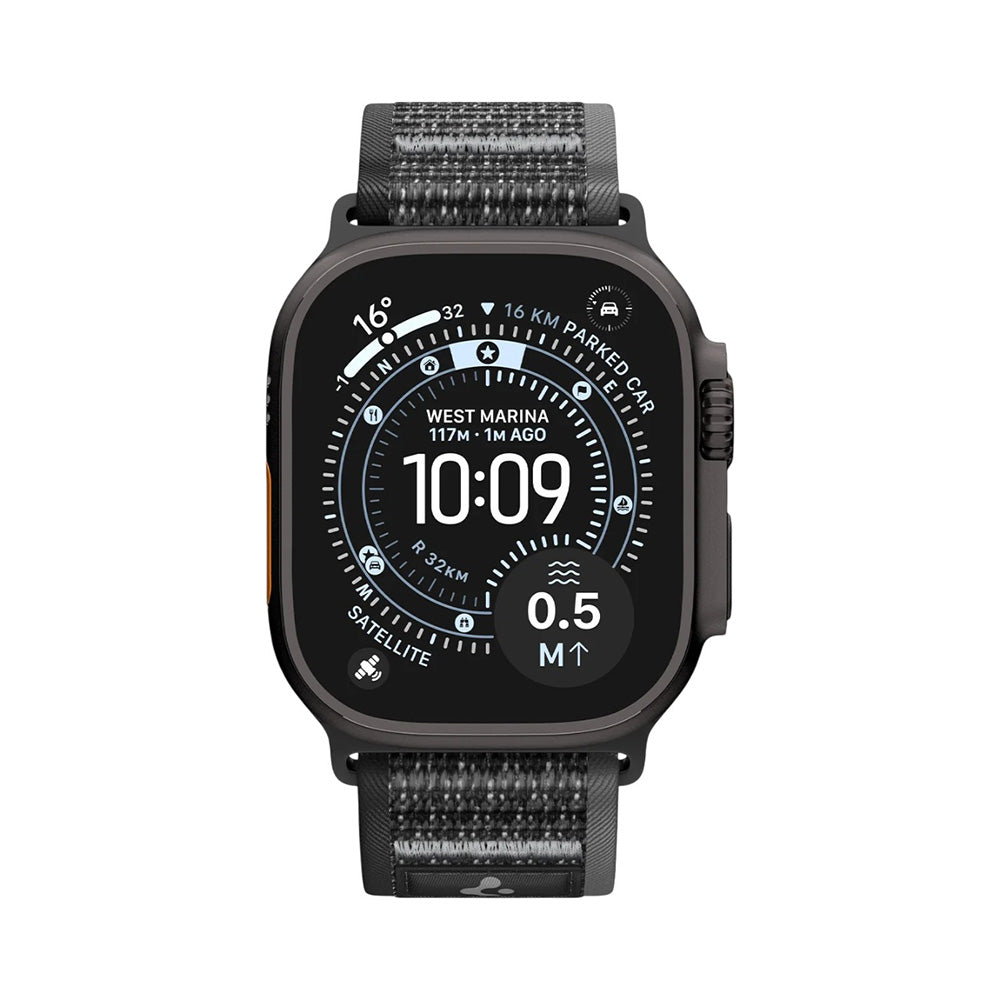 Spigen Athlex Air 2 rem til Apple Watch 49mm / 46mm / 45mm / 44mm-serien, grå AMP11113