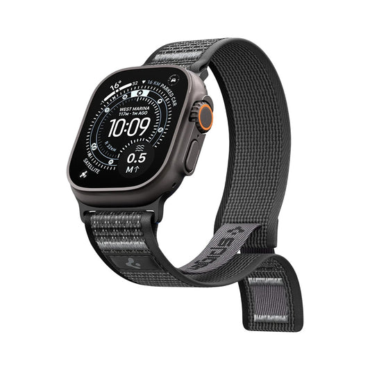 Spigen Athlex Air 2 rem til Apple Watch 49mm / 46mm / 45mm / 44mm-serien, grå AMP11113