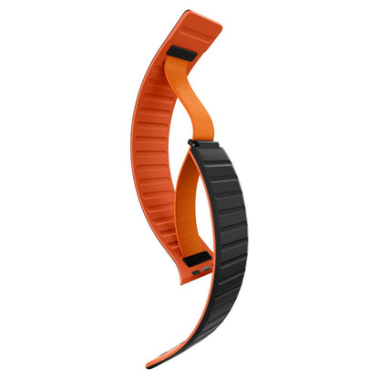 Spigen Athlex Air M rem til Apple Watch 49mm / 46mm / 45mm / 44mm-serien, Sort Orange AMP11534