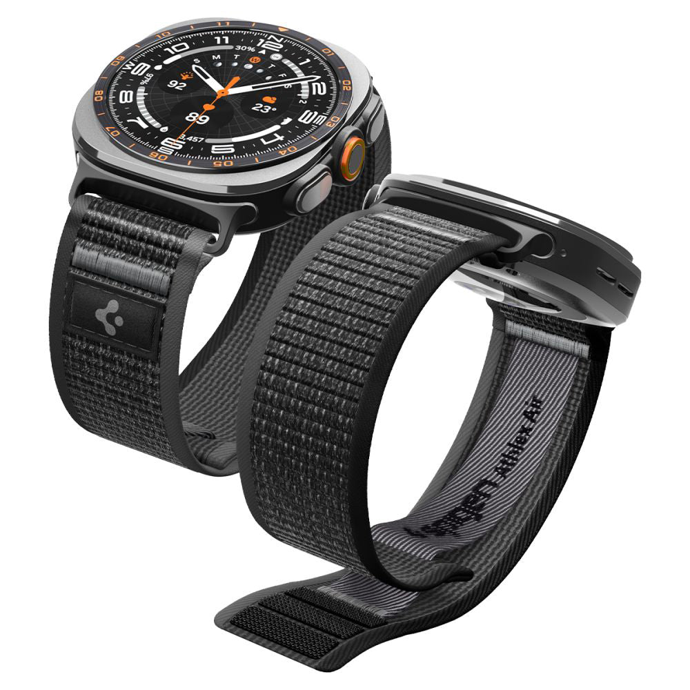 Spigen Athlex Air rem til Samsung Galaxy Watch Ultra Series, Sort Grå AMP11614
