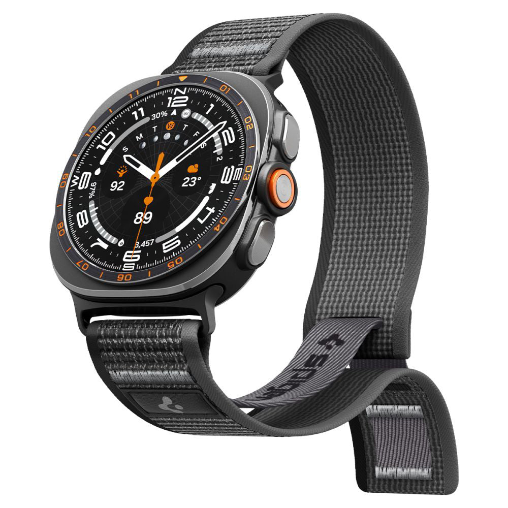 Spigen Athlex Air rem til Samsung Galaxy Watch Ultra Series, Sort Grå AMP11614