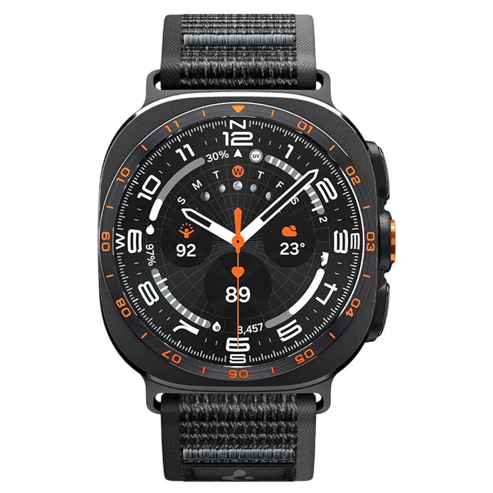 Spigen Athlex Air rem til Samsung Galaxy Watch Ultra Series, Sort Grå AMP11614