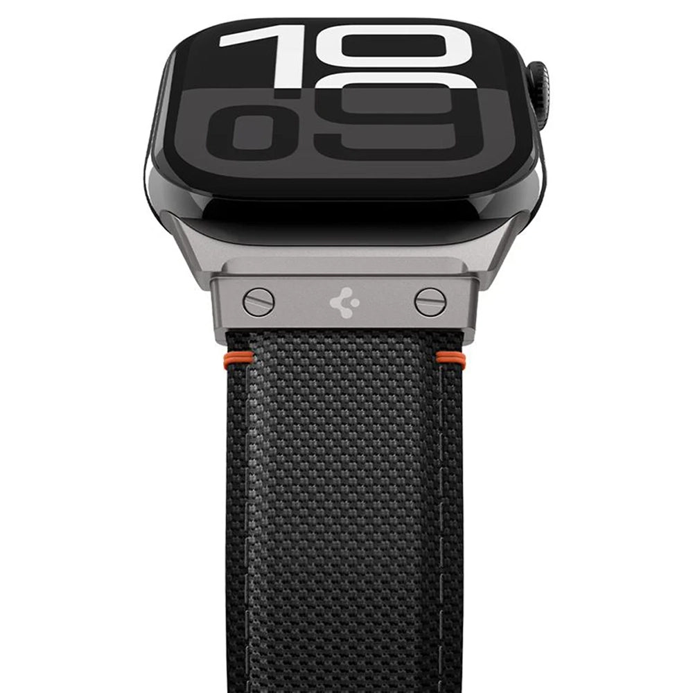 Spigen Classic Fit rem til Apple Watch 49mm / 46mm / 45mm / 44mm / 42mm-serien, Sort AMP09304