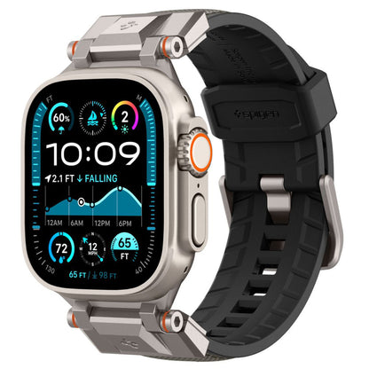 Spigen DuraPro Armor Strap for Apple Watch 49mm / 46mm / 45mm / 44mm / 42mm Series, Gray AMP09104
