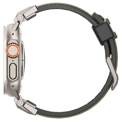 Spigen DuraPro Armor rem til Apple Watch 49mm / 46mm / 45mm / 44mm / 42mm serien, Grøn