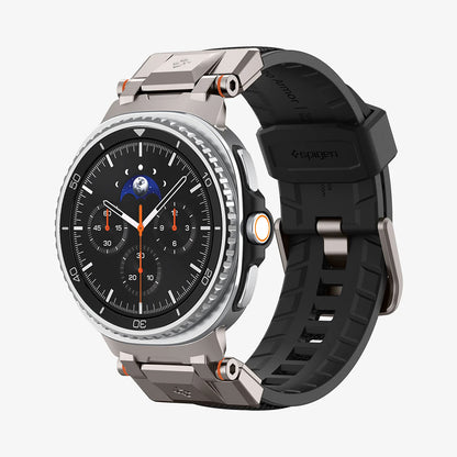 Spigen DuraPro Armor rem til Samsung Galaxy Watch9 / Watch8 / Watch8 Classic-serien, grå AMP10118