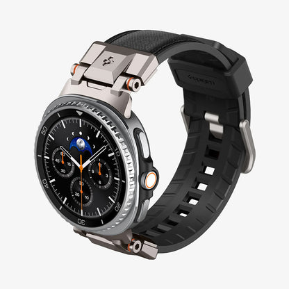Spigen DuraPro Armor rem til Samsung Galaxy Watch9 / Watch8 / Watch8 Classic-serien, grå AMP10118