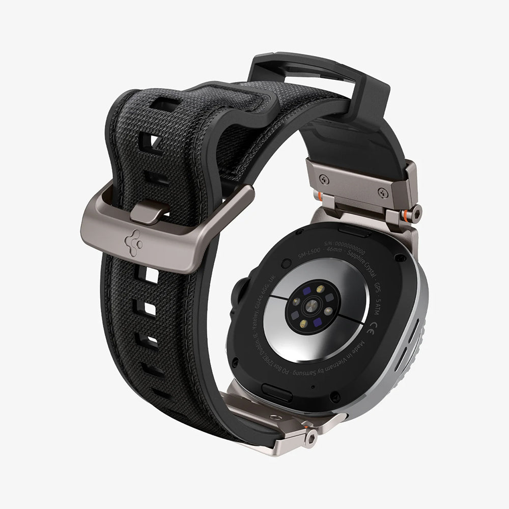 Spigen DuraPro Armor rem til Samsung Galaxy Watch9 / Watch8 / Watch8 Classic-serien, grå AMP10118
