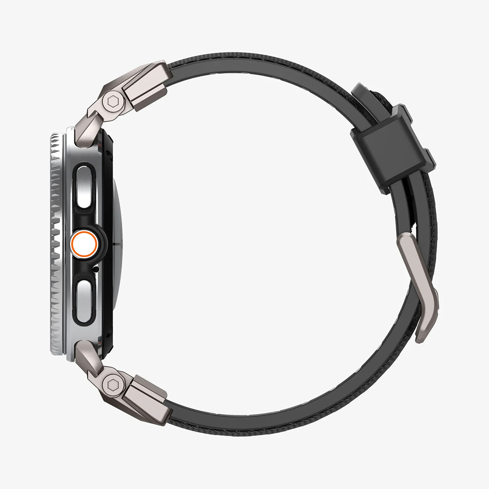 Spigen DuraPro Armor rem til Samsung Galaxy Watch9 / Watch8 / Watch8 Classic-serien, grå AMP10118