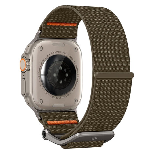 Spigen DuraPro Flex rem til Apple Watch 49mm / 46mm / 45mm / 44mm-serien, Kaki AMP05982