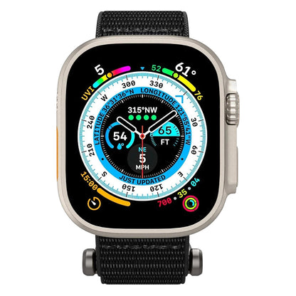 Spigen DuraPro Flex rem til Apple Watch 49mm / 46mm / 45mm / 44mm-serien, sort AMP02465