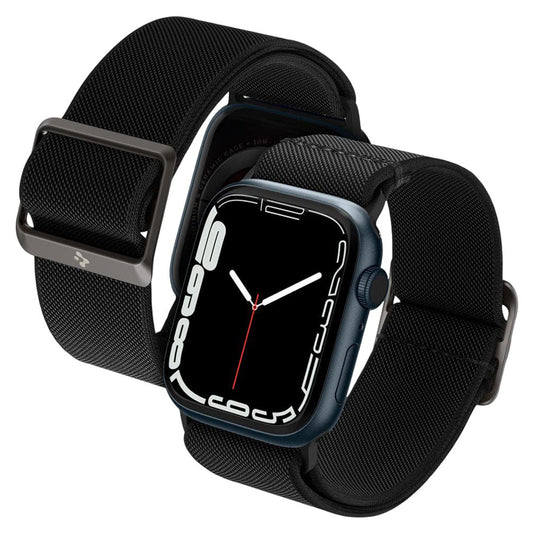 Spigen Lite Fit rem til Apple Watch 42mm / 41mm / 40mm Series, Sort AMP02290