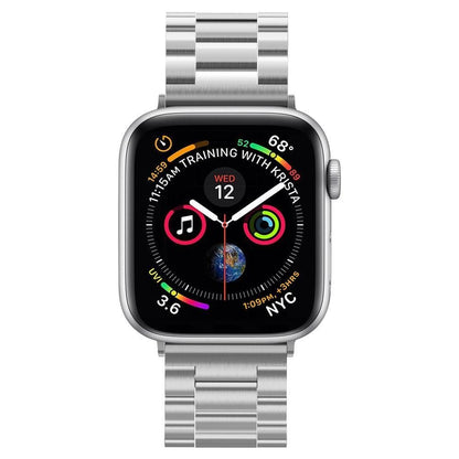 Spigen Modern Fit rem til Apple Watch 49mm / 46mm / 45mm / 44mm / 42mm serien, Sølv 062MP25404