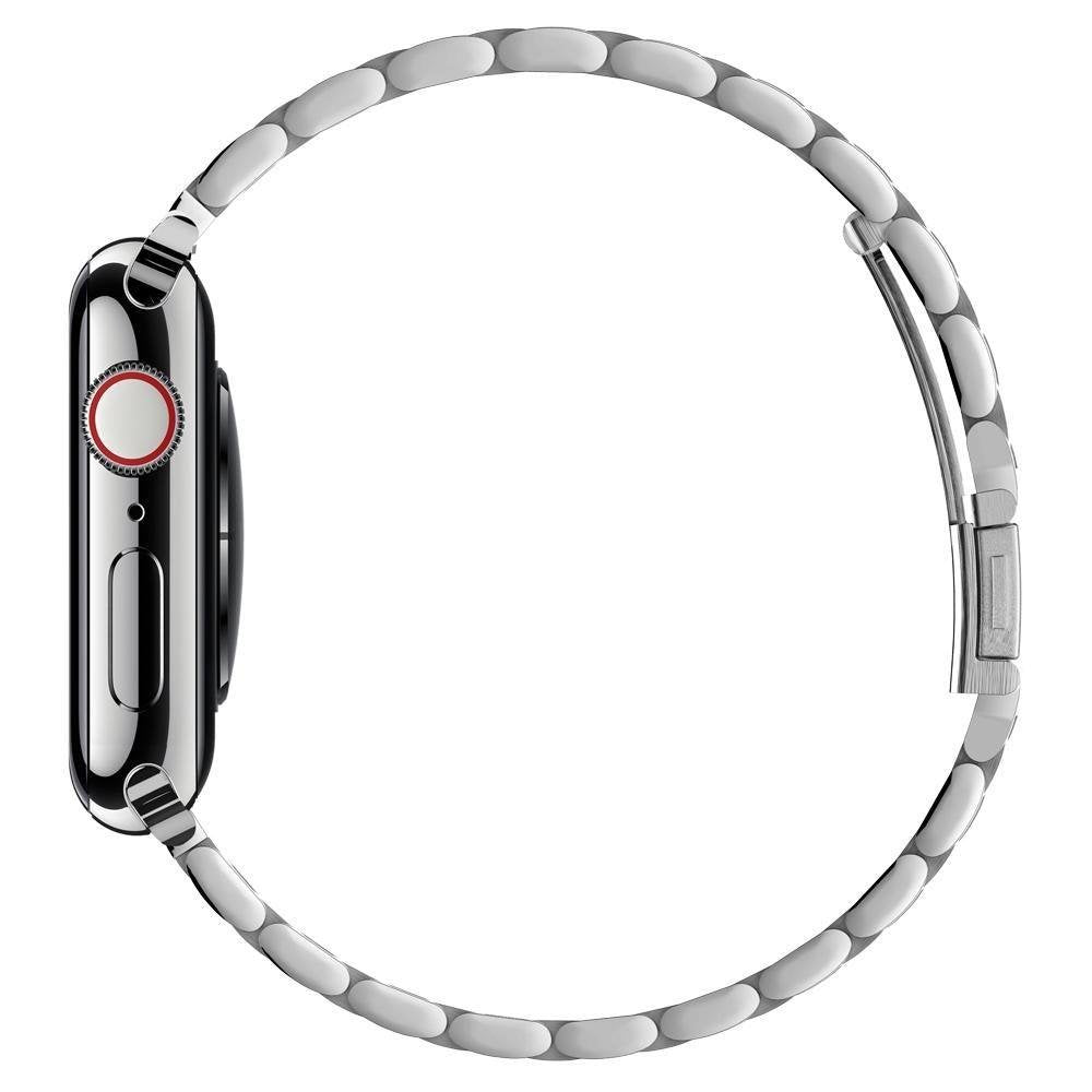 Spigen Modern Fit rem til Apple Watch 49mm / 46mm / 45mm / 44mm / 42mm serien, Sølv 062MP25404