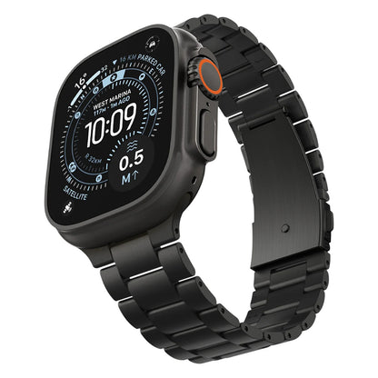 Spigen Modern Fit rem til Apple Watch 49mm / 46mm / 45mm / 44mm / 42mm-serien, sort AMP11577