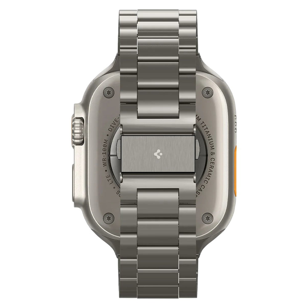 Spigen Modern Fit Titanium-rem til Apple Watch 49 mm / 46 mm / 45 mm / 44 mm-serien, grå AMP09105