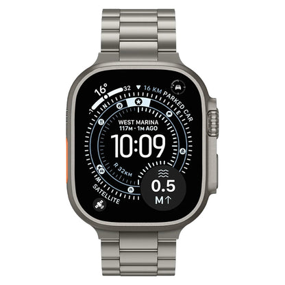Spigen Modern Fit Titanium-rem til Apple Watch 49 mm / 46 mm / 45 mm / 44 mm-serien, grå AMP09105