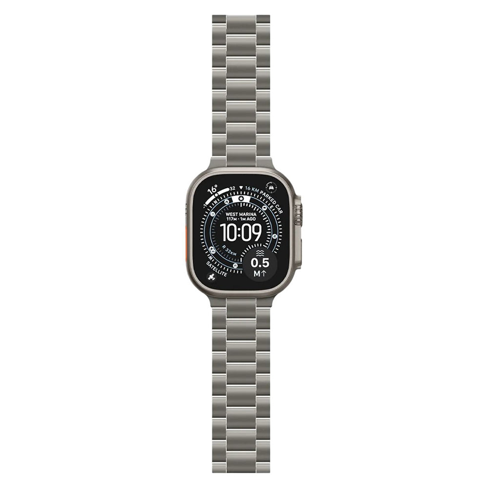 Spigen Modern Fit Titanium-rem til Apple Watch 49 mm / 46 mm / 45 mm / 44 mm-serien, grå AMP09105