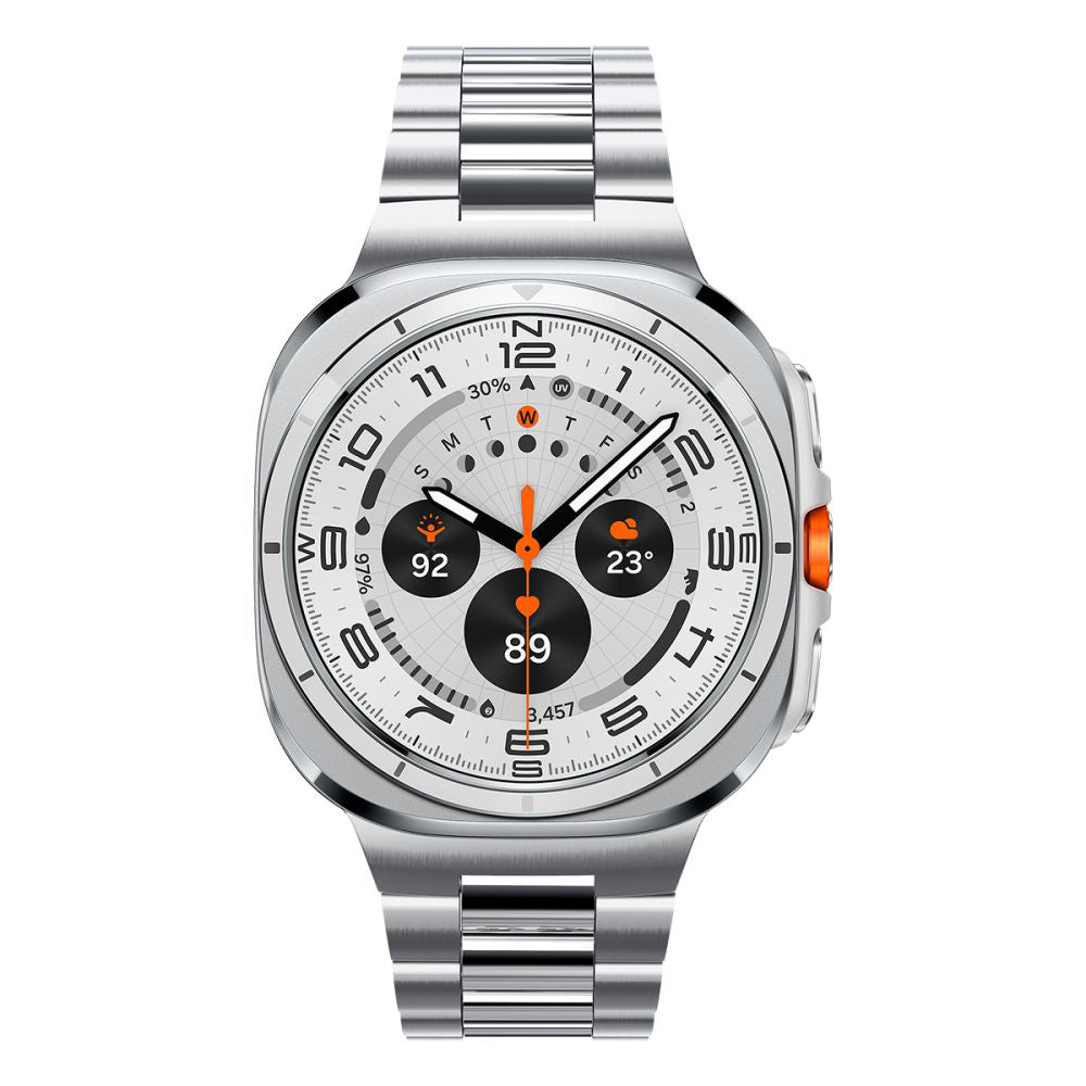 Spigen Modern Fit rem til Samsung Galaxy Watch Ultra Series, Sølv AMP08823