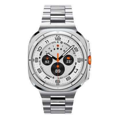 Spigen Modern Fit rem til Samsung Galaxy Watch Ultra Series, Sølv AMP08823