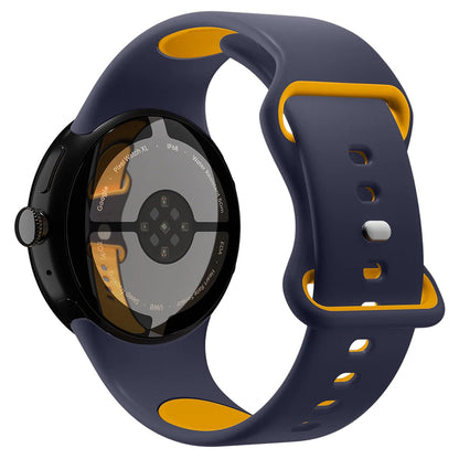 Spigen Nano Pop rem til Google Pixel Watch 45mm-serien, Marineblå AMP09490