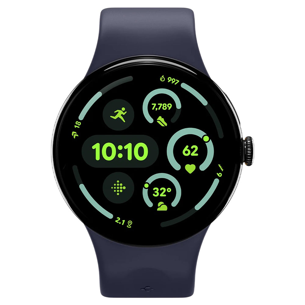 Spigen Nano Pop rem til Google Pixel Watch 45mm-serien, Marineblå AMP09490