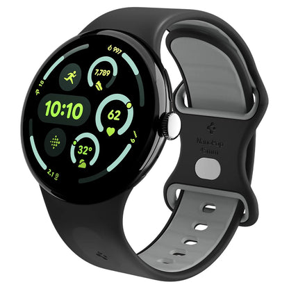 Spigen Nano Pop rem til Google Pixel Watch 45mm Series, Sort AMP09491