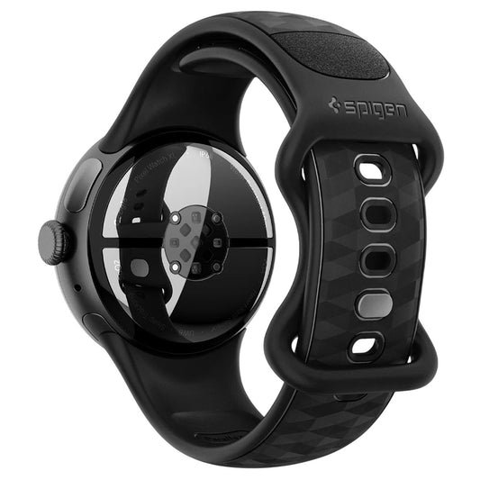 Spigen Parallax rem til Google Pixel Watch 45mm Series, Mat sort AMP10192