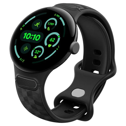Spigen Parallax rem til Google Pixel Watch 45mm Series, Mat sort AMP10192
