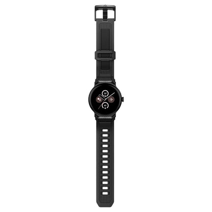Spigen Rugged rem til Google Pixel Watch 41mm Series, Sort AMP07556