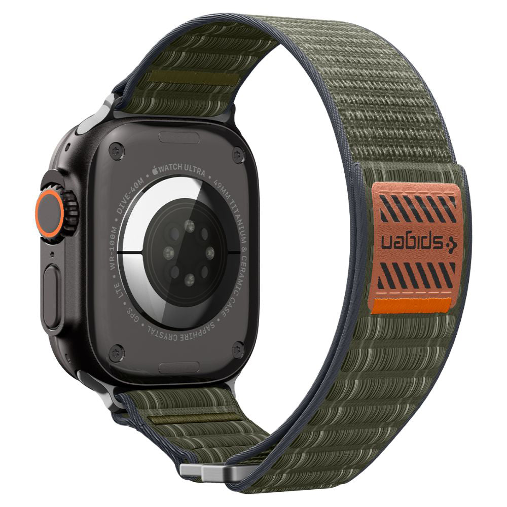 Spigen WBF0 rem til Apple Watch 49mm / 46mm / 45mm / 44mm serien, Grøn