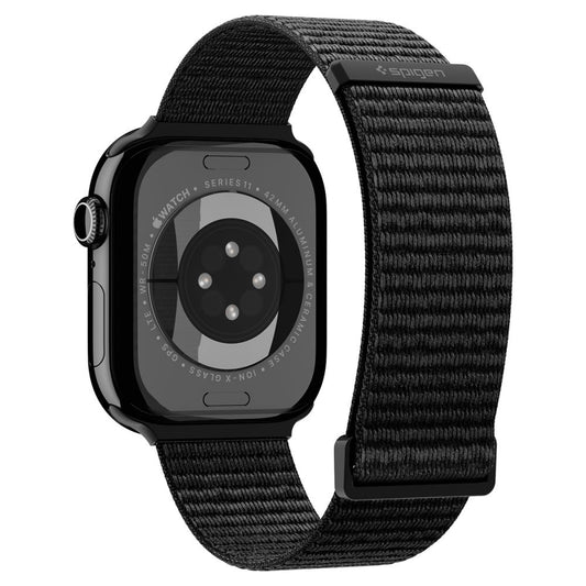 Spigen WBF01 rem til Apple Watch 49mm / 46mm / 45mm / 44mm-serien, sort AMP11833