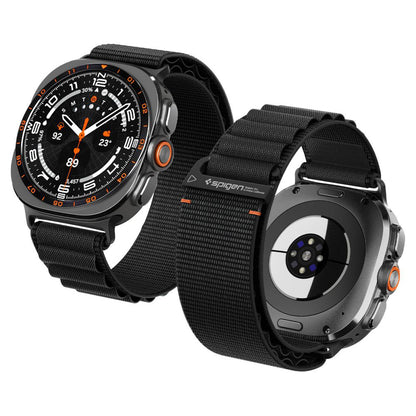 Spigen WBF1 rem til Samsung Galaxy Watch Ultra Series, Sort AMP11613