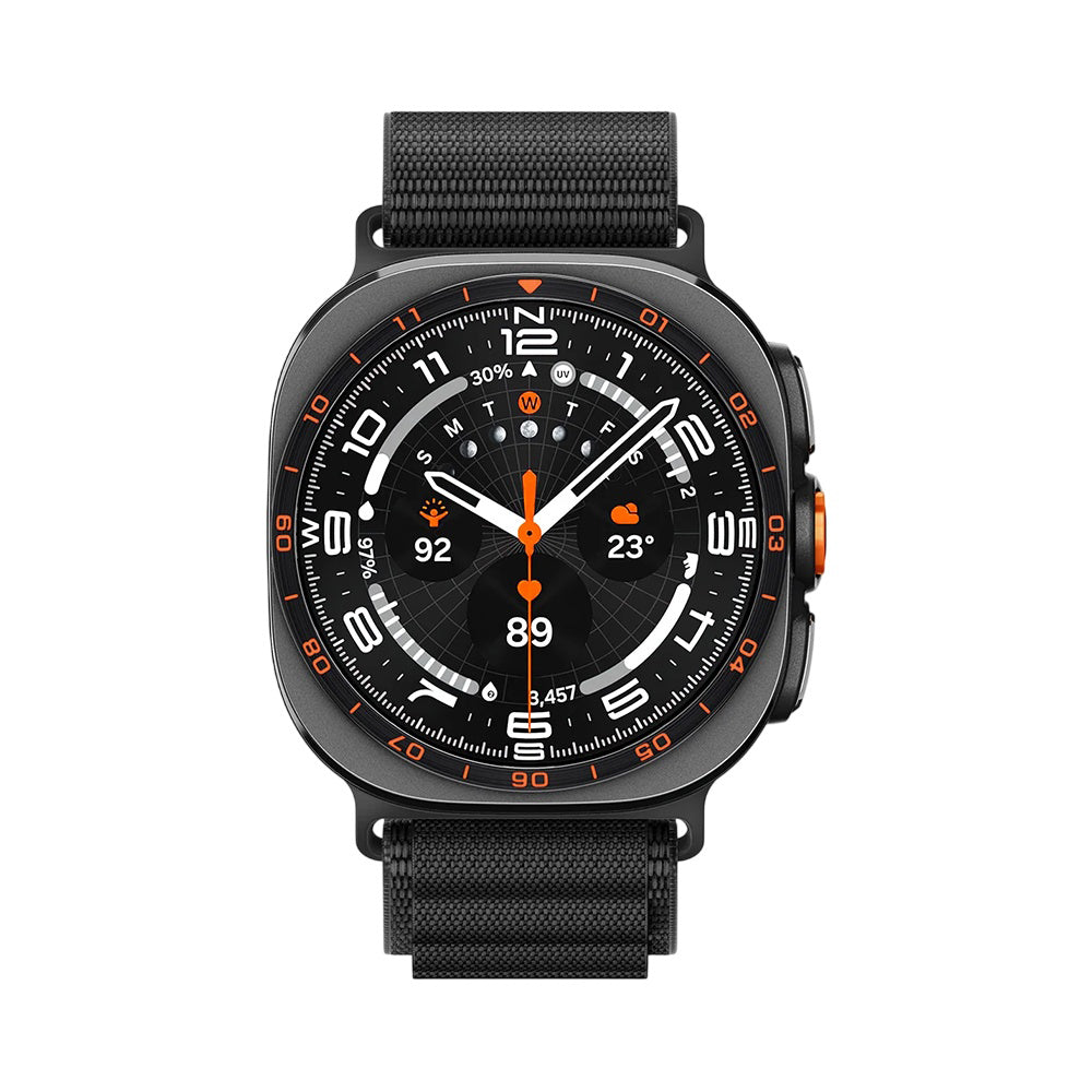 Spigen WBF1 rem til Samsung Galaxy Watch Ultra Series, Sort AMP11613
