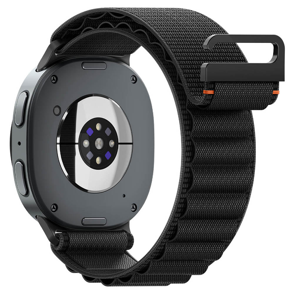 Spigen WBF1 rem til Samsung Galaxy Watch9 / Watch8 / Watch8 Classic-serien, Sort AMP11607