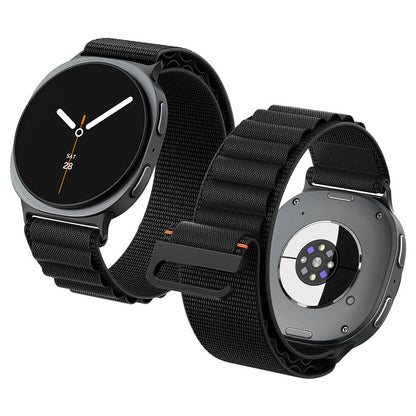 Spigen WBF1 rem til Samsung Galaxy Watch9 / Watch8 / Watch8 Classic-serien, Sort AMP11607