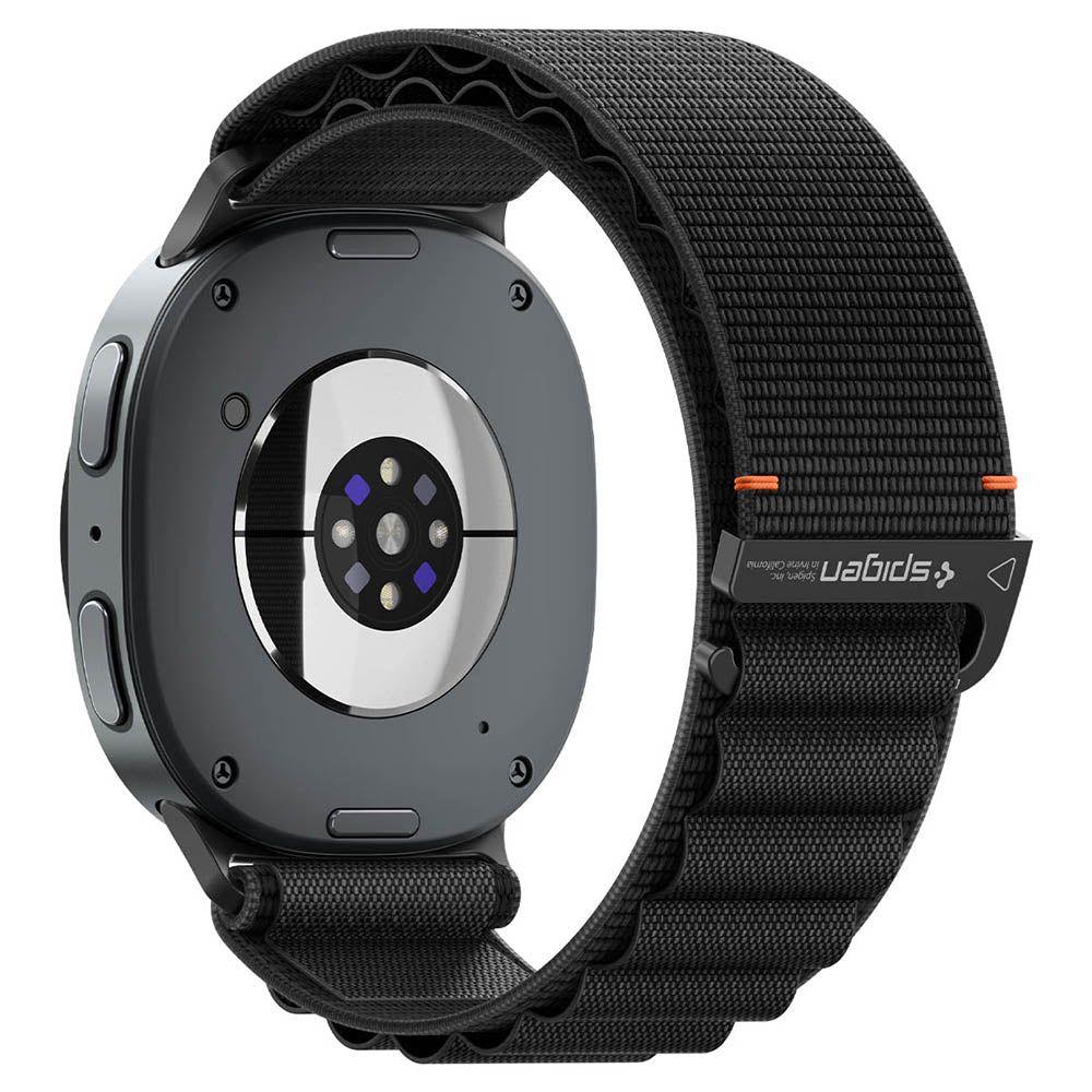 Spigen WBF1 rem til Samsung Galaxy Watch9 / Watch8 / Watch8 Classic-serien, Sort AMP11607