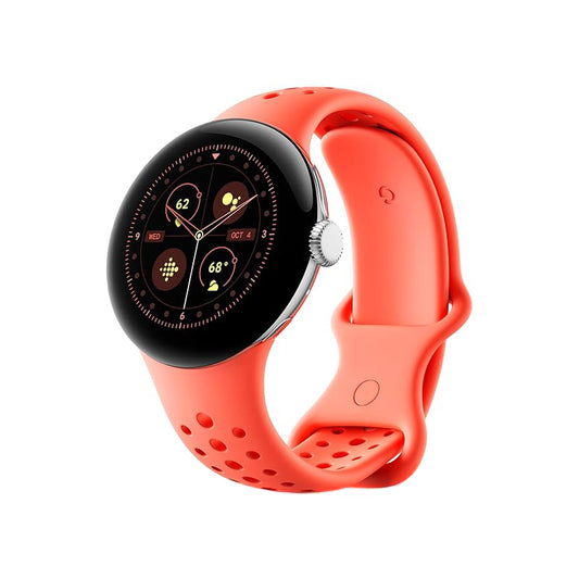 Stretchrem til Google Pixel Watch / Watch 2, L, Coral GA05058