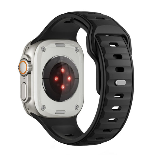 Tech-Protect Iconband Line rem til Apple Watch 49mm / 46mm / 45mm / 44mm serien, Sort