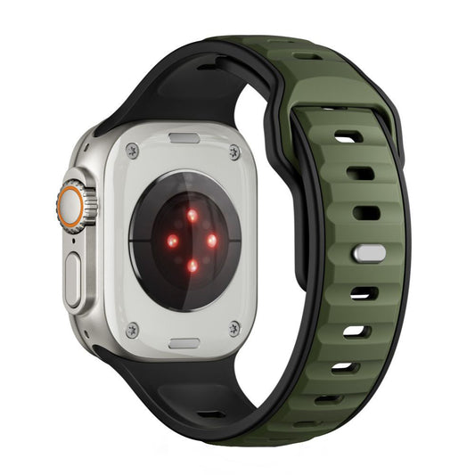 Tech-Protect Iconband Line rem til Apple Watch 49mm / 46mm / 45mm / 44mm serien, Grøn