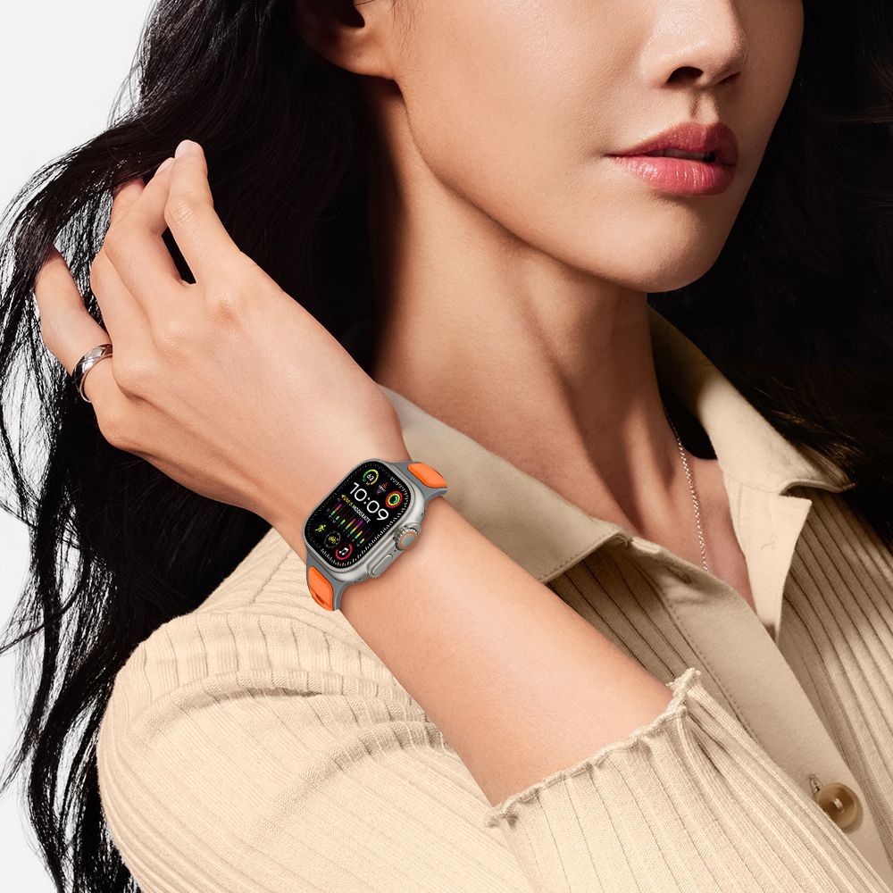 Tech-Protect Iconband Line rem til Apple Watch 49mm / 46mm / 45mm / 44mm serien, Sort