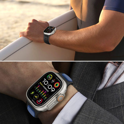 Tech-Protect Iconband Line rem til Apple Watch 49mm / 46mm / 45mm / 44mm serien, Sort