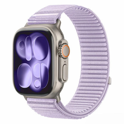 Tech-Protect NylonLoop Strap for Apple Watch 49mm / 46mm / 45mm / 44mm Series, Purple