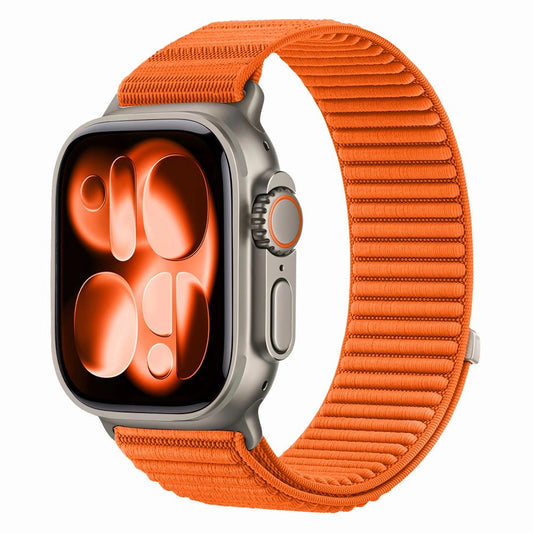 Tech-Protect NylonLoop-rem til Apple Watch 49 mm / 46 mm / 45 mm / 44 mm-serien, orange