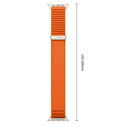Tech-Protect NylonLoop Strap for Apple Watch 49mm / 46mm / 45mm / 44mm Series, Orange